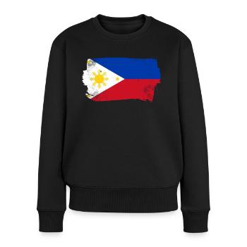 Philippines - Women's Premium Organic Jumper - black - Front - Julia (174cm)