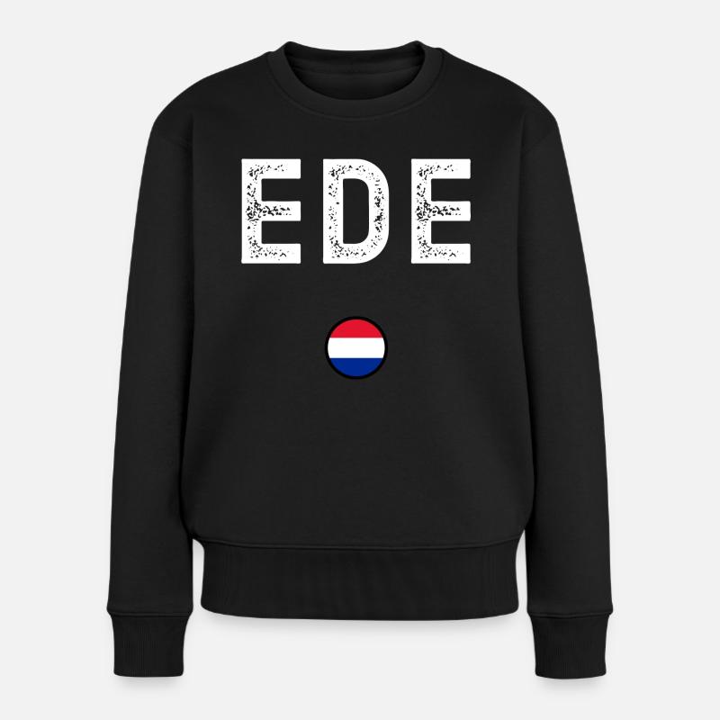 EDE - Women's Premium Organic Jumper - black