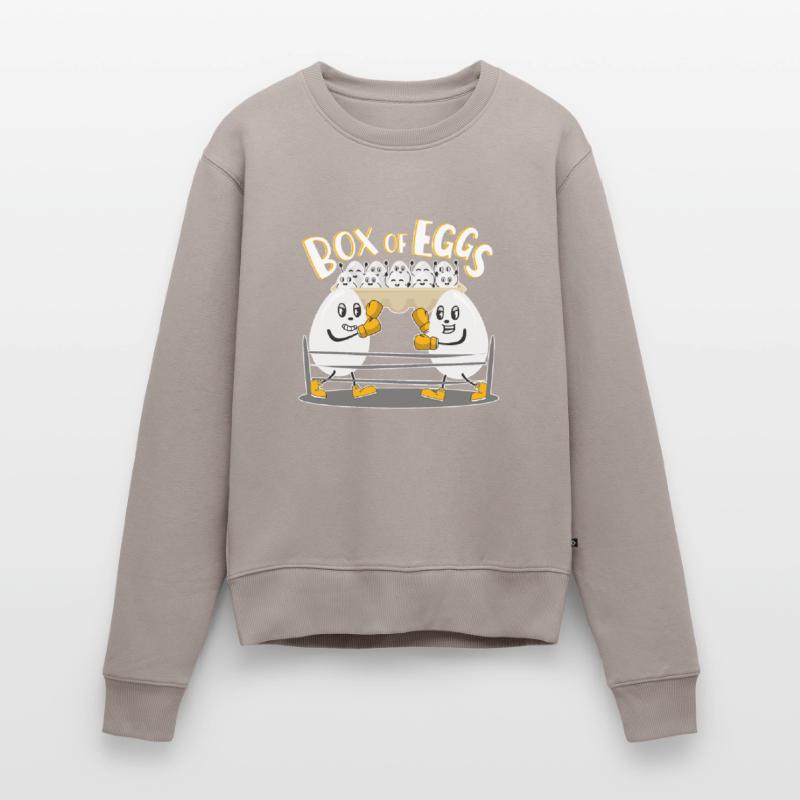 Kühlbox Eier - Lustige Eier Geschenkidee Bauer Frauen Premium Bio Pullover