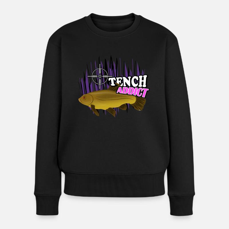 Tanche - Pull Premium bio Femme - noir