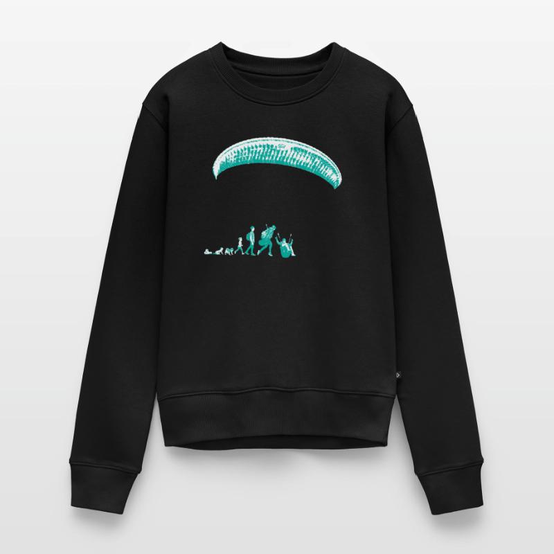 Paragliding Evolution Paragliding Evolution 2dc Frauen Premium Bio Pullover