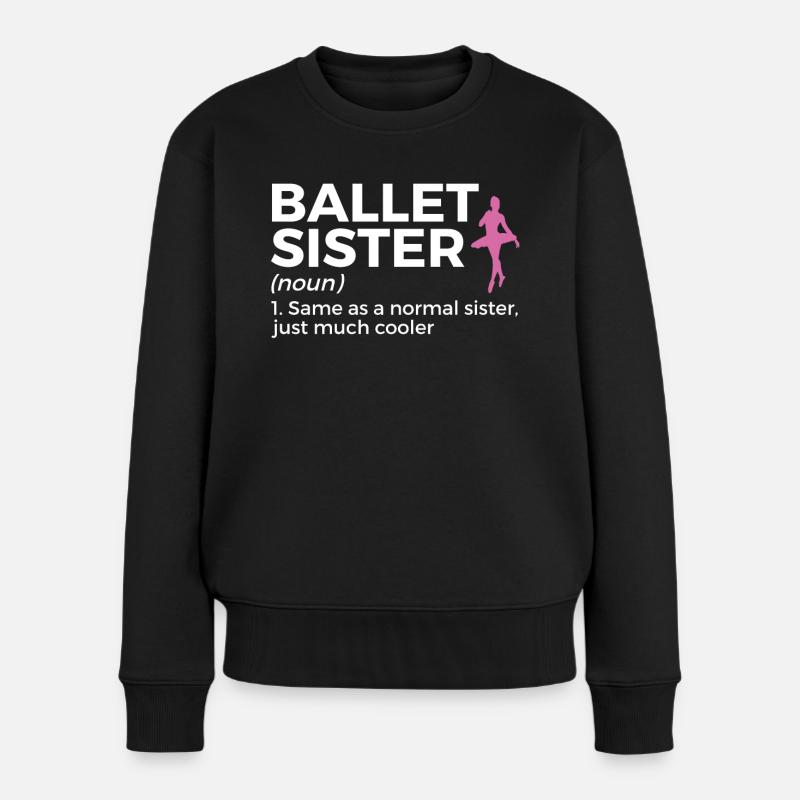Danse classique - Pull Premium bio Femme - noir