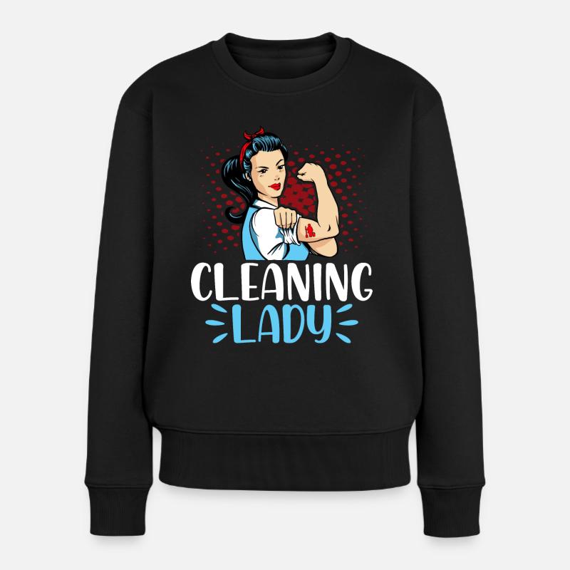 Femme de ménage - Pull Premium bio Femme - noir