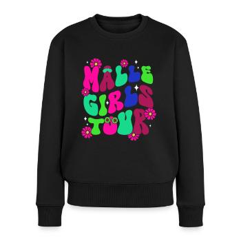 Malle Girls Tour - Frauen Premium Bio Pullover - Schwarz - Vorne - Julia (174cm)