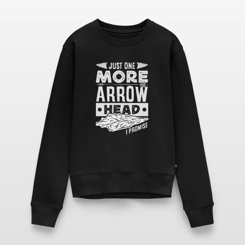 Pointe de flèche Chasseur Tir à l’arc Pointe de flèche Pull Premium bio Femme