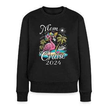Croisière Maman 2024 - Pull Premium bio Femme - noir - Devant - Julia (174cm)