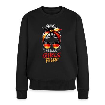 Malle Girls Tour - Women's Premium Organic Jumper - black - Front - Julia (174cm)