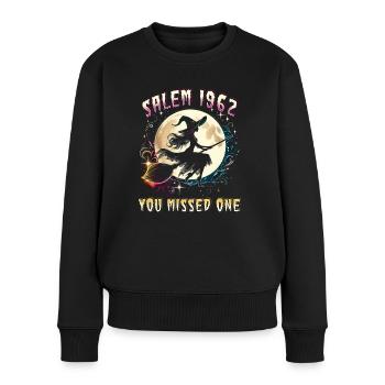 Salem 1962 You Missed One - Women's Premium Organic Jumper - black - Front - Julia (174cm)