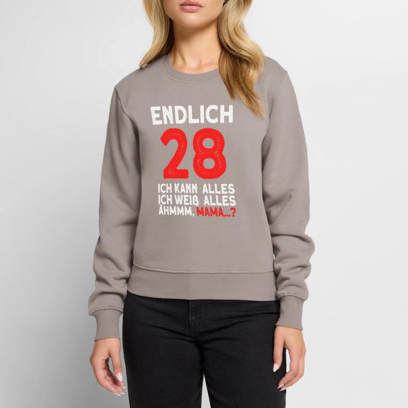 Finally 28 I can do everything I know everything Women's Premium Organic Jumper