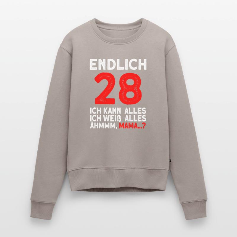 Finally 28 I can do everything I know everything Women's Premium Organic Jumper