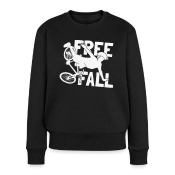 Free Fall Downhill Mountain Bike - Women's Premium Organic Jumper - black - Front - Julia (174cm)