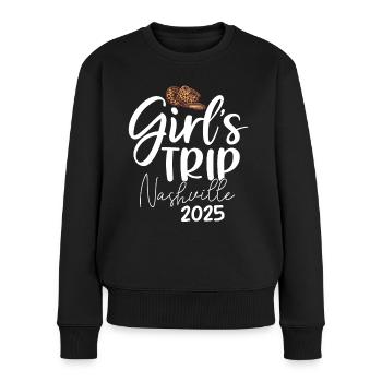Voyage entre filles Nashville 2025 - Pull Premium bio Femme - noir - Devant - Julia (174cm)