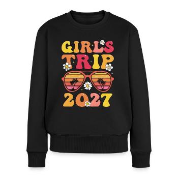 Girls Trip 2027 - Women's Premium Organic Jumper - black - Front - Julia (174cm)