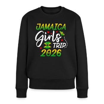 Voyage entre filles en Jamaïque 2026 - Pull Premium bio Femme - noir - Devant - Julia (174cm)