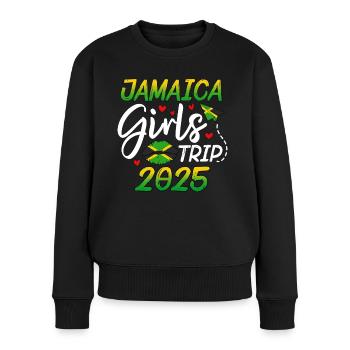 Voyage entre filles en Jamaïque 2025 - Pull Premium bio Femme - noir - Devant - Julia (174cm)