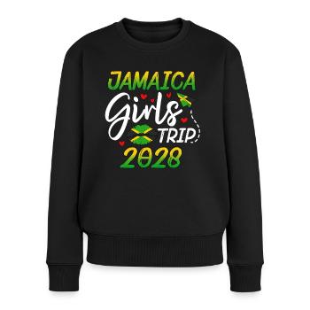 Voyage entre filles en Jamaïque 2028 - Pull Premium bio Femme - noir - Devant - Julia (174cm)