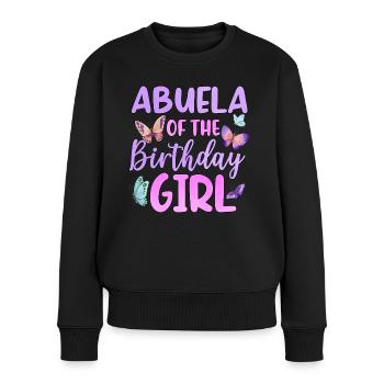 Abuela de La Fille D’anniversaire - Pull Premium bio Femme - noir - Devant - Julia (174cm)