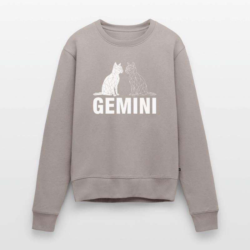 Gémeaux Pull Premium bio Femme