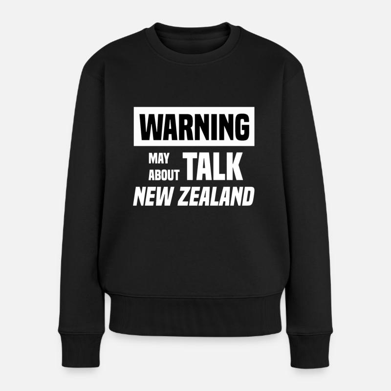 Nouvelle-Zélande! - Pull Premium bio Femme - noir