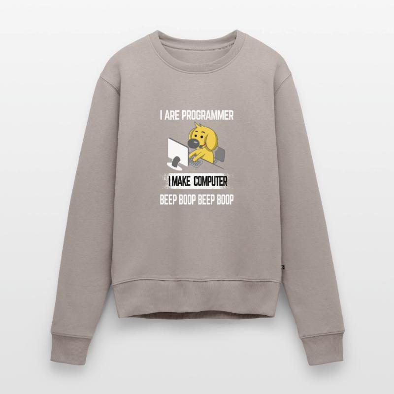Informatik Programierer Computer PC Geschenk Frauen Premium Bio Pullover