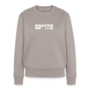 Coast Guard Coast Marine Police Profession Coast Guard - Women's Premium Organic Jumper - taupe - Front - Julia (174cm)