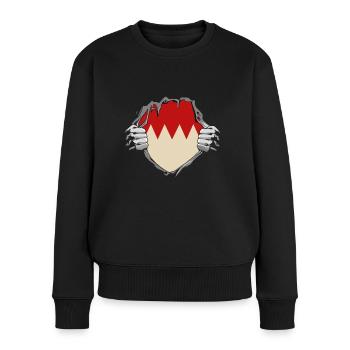 It's in my DNA - Franconia Upper Franconia Lower Franconia - Women's Premium Organic Jumper - black - Front - Julia (174cm)