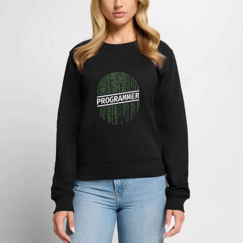 Programmer Programmierer Coding Frauen Premium Bio Pullover