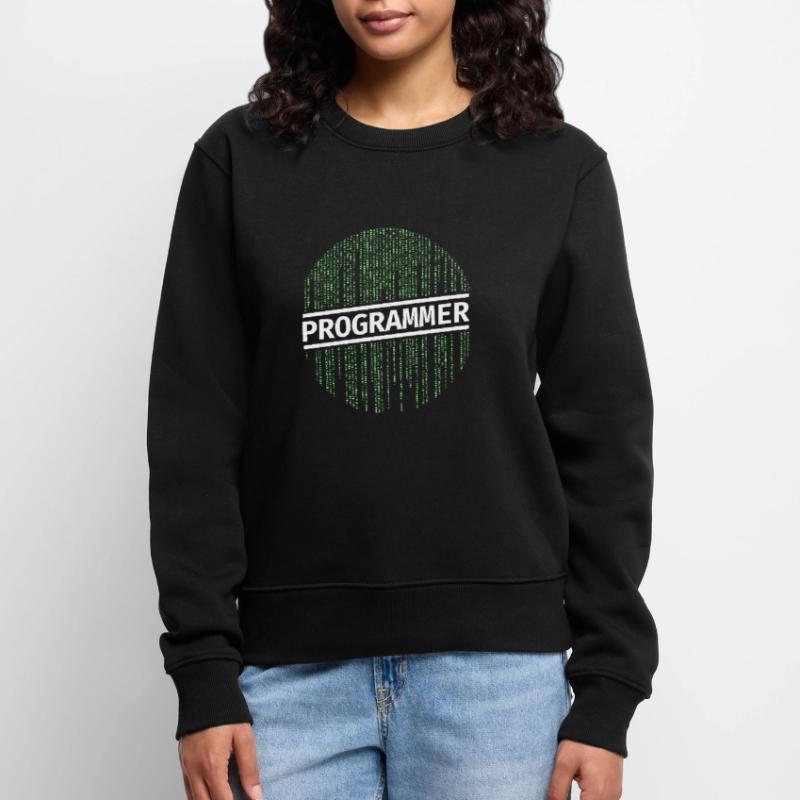 Programmer Programmierer Coding Frauen Premium Bio Pullover