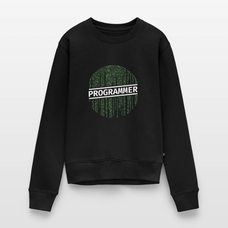 Programmer Programmierer Coding Frauen Premium Bio Pullover