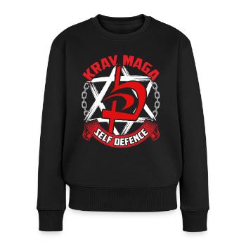 Krav Maga Martial Arts Self Defense - Women's Premium Organic Jumper - black - Front - Julia (174cm)