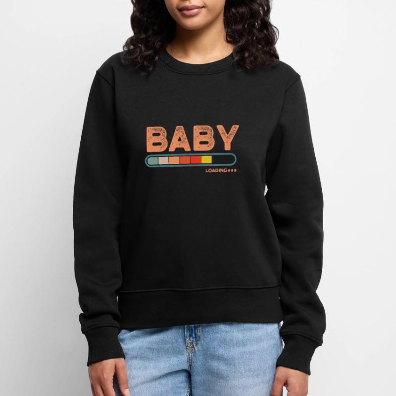 Bébé loading, mère enceinte, devenir mère Pull Premium bio Femme