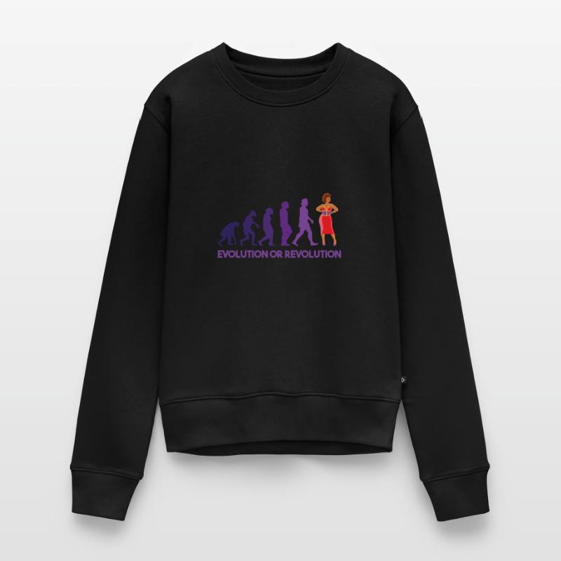 Drag Queen Evolution Oder Revolution Frauen Premium Bio Pullover