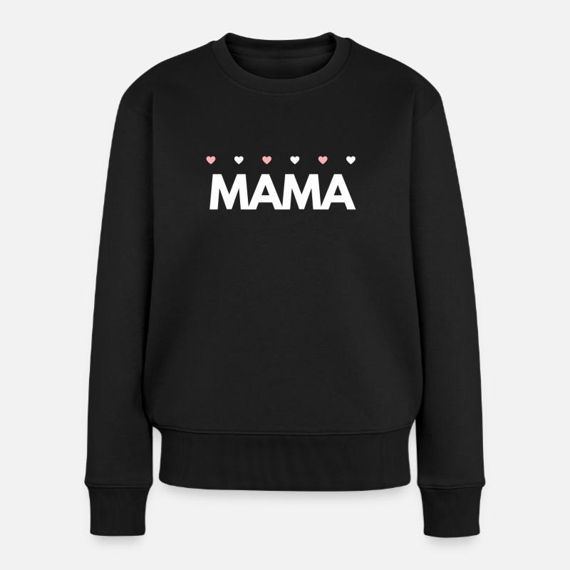 Maman maman - Pull Premium bio Femme - noir