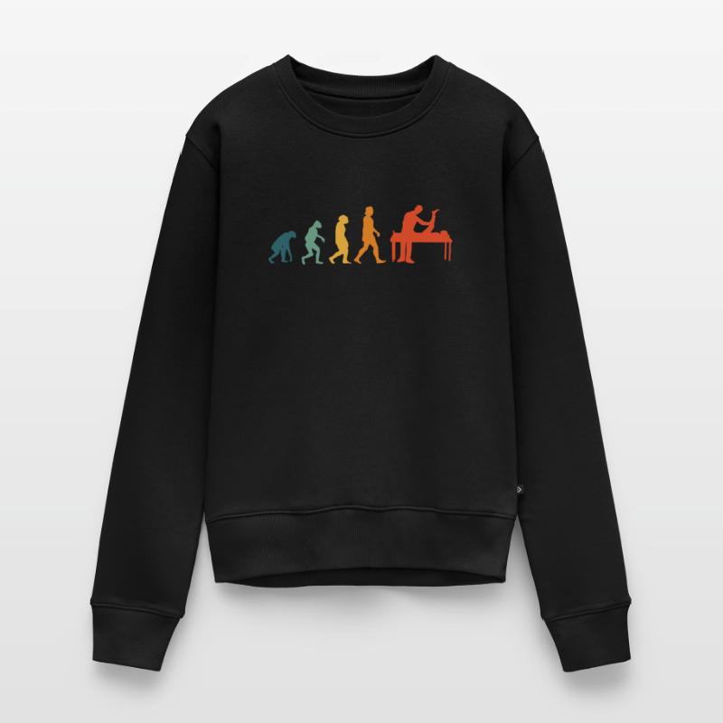 Physiotherapeut Evolution Retro Physio Frauen Premium Bio Pullover