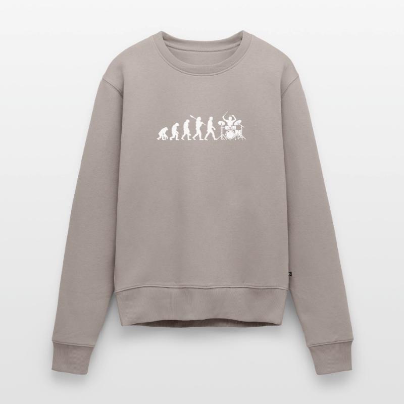 Drums Evolution Drummer Drummer Women's Premium Organic Jumper