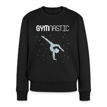 Handstand Gymnastics Gymnastics Floor gymnastics - Women's Premium Organic Jumper - black - Front - Julia (174cm)