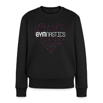Gymnastique Gymnastique Gymnastique au sol Gymnastique artistique - Pull Premium bio Femme - noir - Devant - Julia (174cm)