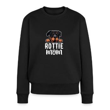 Rottweiler Mama Rottie Chien Race De Chien Sport - Pull Premium bio Femme - noir - Devant - Julia (174cm)