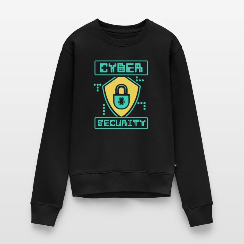 Cybersécurité Hack Hacker Sécurité informatique Hacking Pull Premium bio Femme