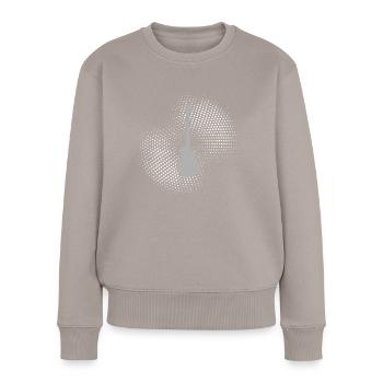 e Guitare Rock - Pull Premium bio Femme - taupe - Devant - Julia (174cm)