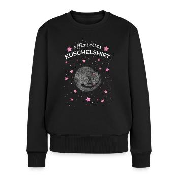 Kuschelshirt Ratte Rattenliebhaber Haustiere - Frauen Premium Bio Pullover - Schwarz - Vorne - Julia (174cm)