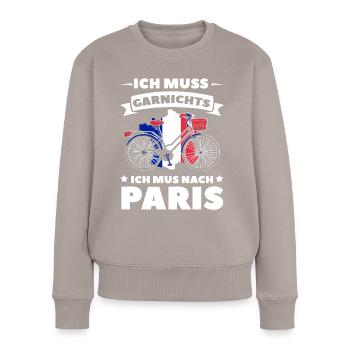 France - Pull Premium bio Femme - taupe - Devant - Julia (174cm)