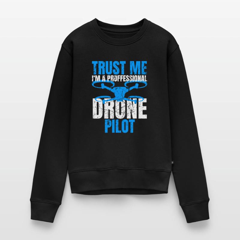 Drone Drone Pilot Drone Operator Quadcopter Women's Premium Organic Jumper