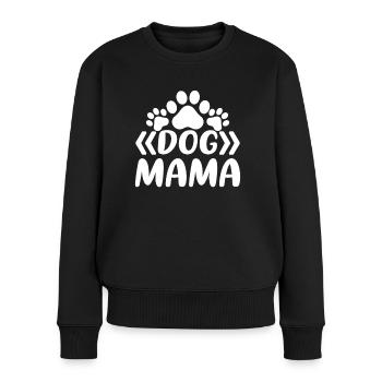 Chiens Maman - Pull Premium bio Femme - noir - Devant - Julia (174cm)