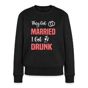 JGA Mariage Mariage Jungesellenabschied Party - Pull Premium bio Femme - noir - Devant - Julia (174cm)