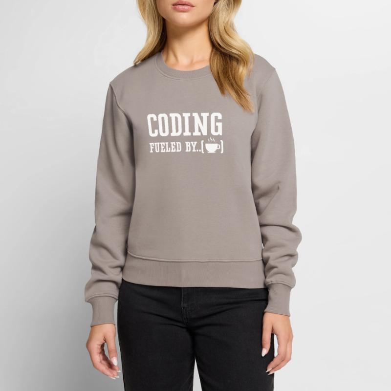 Programmation optimisée par le codage de la caféine Pull Premium bio Femme