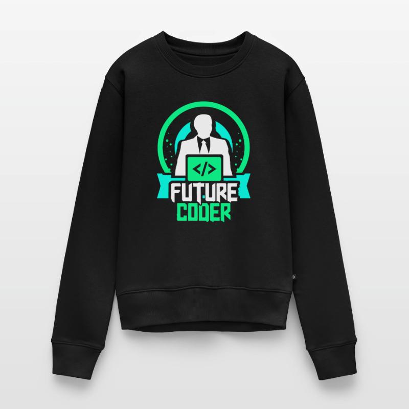 Future Coder Coding Programmer Code Women's Premium Organic Jumper
