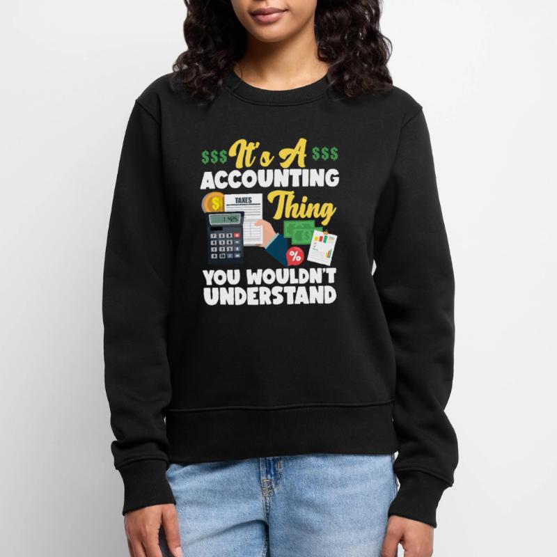 Comptable Comptable Comptable Pull Premium bio Femme