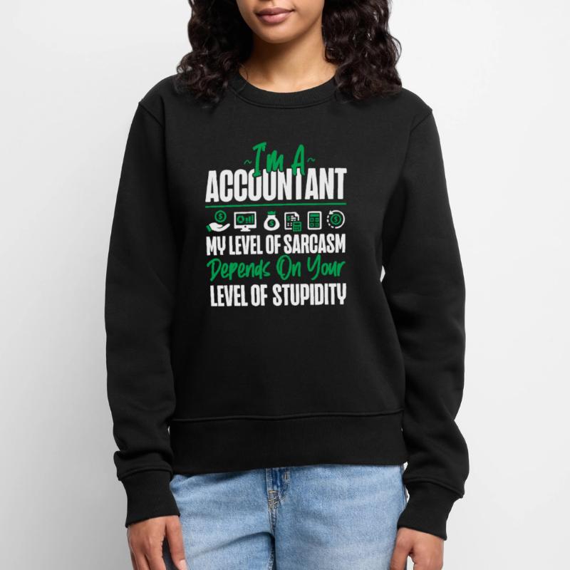 Comptable Comptable Comptable Pull Premium bio Femme