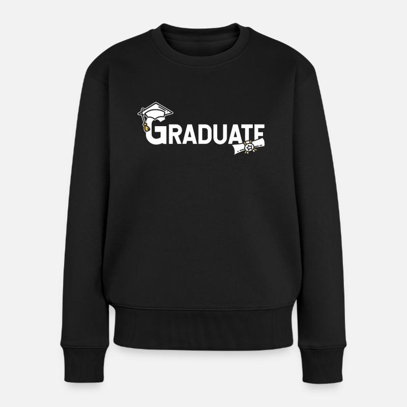 Célébration de remise des diplômes des diplômés - Pull Premium bio Femme - noir